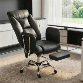 Massage chair, office chair, high back chair, computer chair, black