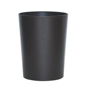 Bronze Metal Bathroom Wastebasket, 2.2 gal
